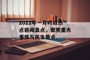 2022年一月时政热点新闻盘点，聚焦重大事件与民生焦点
