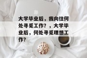 大学毕业后，我向往何处寻觅工作？，大学毕业后，何处寻觅理想工作？