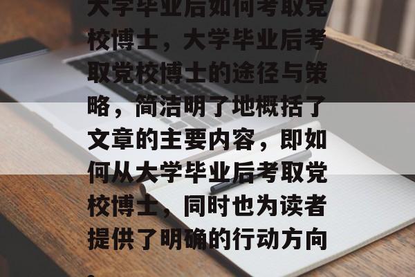 大学毕业后如何考取党校博士，大学毕业后考取党校博士的途径与策略，简洁明了地概括了文章的主要内容，即如何从大学毕业后考取党校博士，同时也为读者提供了明确的行动方向。
