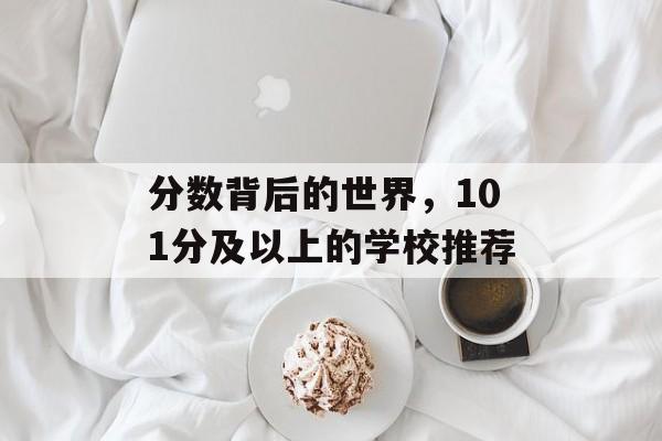 分数背后的世界，101分及以上的学校推荐