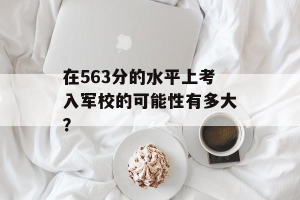 在563分的水平上考入军校的可能性有多大？