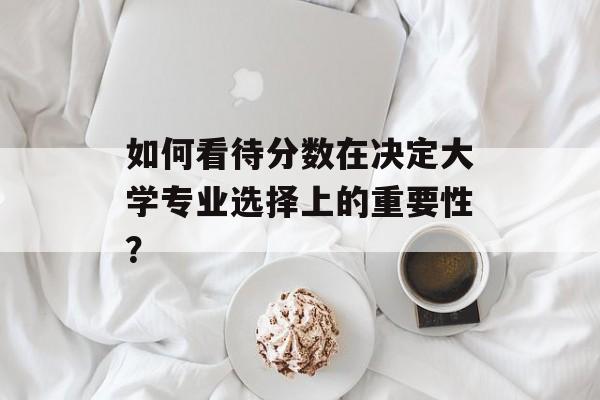 如何看待分数在决定大学专业选择上的重要性？