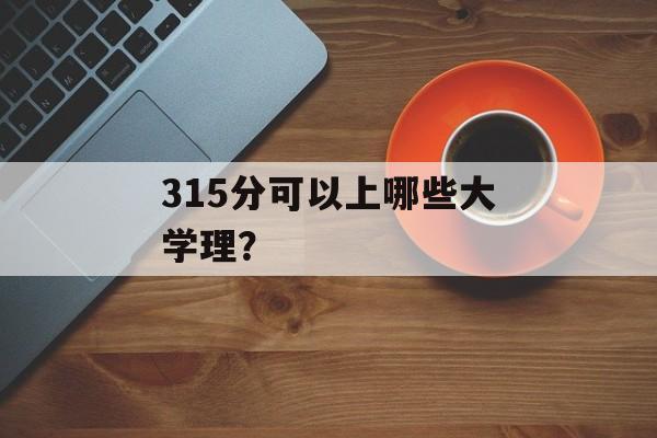 315分可以上哪些大学理？