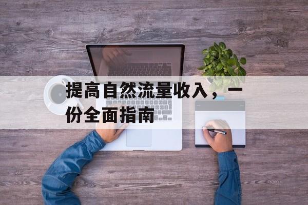 提高自然流量收入，一份全面指南