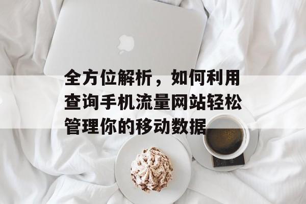 全方位解析，如何利用查询手机流量网站轻松管理你的移动数据