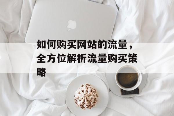 如何购买网站的流量，全方位解析流量购买策略