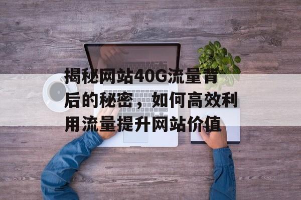 揭秘网站40G流量背后的秘密，如何高效利用流量提升网站价值