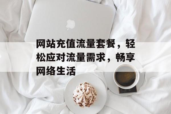 网站充值流量套餐，轻松应对流量需求，畅享网络生活