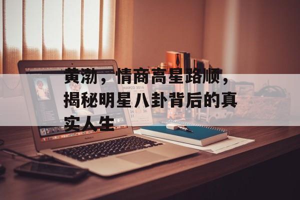 黄渤，情商高星路顺，揭秘明星八卦背后的真实人生