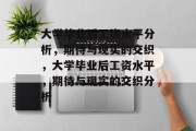 大学毕业后工资水平分析，期待与现实的交织，大学毕业后工资水平，期待与现实的交织分析