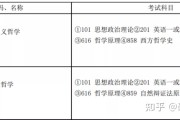 哲学考研985推荐院校(985211双一流大学排名一览表)