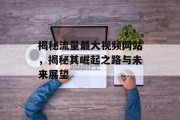 揭秘流量最大视频网站，揭秘其崛起之路与未来展望