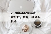 2020年小说网站流量分析，趋势、挑战与机遇