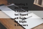 Creating Sports Event Handwritten Reports:A Guide for English Learners