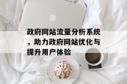 政府网站流量分析系统，助力政府网站优化与提升用户体验