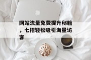 网站流量免费提升秘籍，七招轻松吸引海量访客