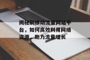 揭秘刷移动流量网站平台，如何高效利用网络资源，助力流量增长