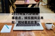 2018明星八卦新鲜事盘点，娱乐圈风云再起，揭秘幕后故事！