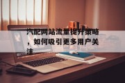 汽配网站流量提升策略，如何吸引更多用户关注