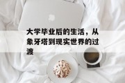 大学毕业后的生活，从象牙塔到现实世界的过渡