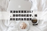 天津体育赛事2017，激情燃烧的夏季，精彩纷呈的体育盛宴