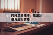 网站流量狂掉，原因分析与应对策略