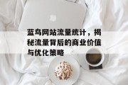 蓝鸟网站流量统计，揭秘流量背后的商业价值与优化策略