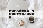 揭秘网站流量秘密，教你如何查看别人网站流量