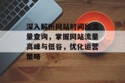 深入解析网站时间段流量查询，掌握网站流量高峰与低谷，优化运营策略