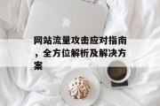 网站流量攻击应对指南，全方位解析及解决方案