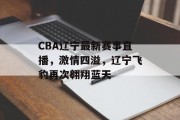CBA辽宁最新赛事直播，激情四溢，辽宁飞豹再次翱翔蓝天