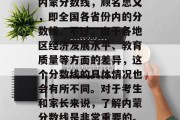 内蒙分数线，顾名思义，即全国各省份内的分数线。不过，由于各地区经济发展水平、教育质量等方面的差异，这个分数线的具体情况也会有所不同。对于考生和家长来说，了解内蒙分数线是非常重要的。