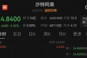 中东股市大跌，沙特阿美暴跌900亿美元！