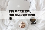 网站360流量查询，揭秘网站流量背后的秘密