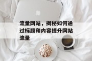 流量网站，揭秘如何通过标题和内容提升网站流量