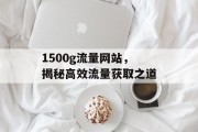 1500g流量网站，揭秘高效流量获取之道