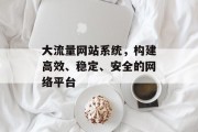 大流量网站系统，构建高效、稳定、安全的网络平台