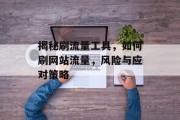 揭秘刷流量工具，如何刷网站流量，风险与应对策略