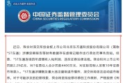 证监会严肃查处东方通严重财务造假案件