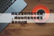 网站流量劫持应对攻略，揭秘如何有效处理流量劫持问题