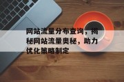 网站流量分布查询，揭秘网站流量奥秘，助力优化策略制定