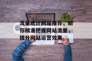 流量统计网站推荐，助你精准把握网站流量，提升网站运营效果