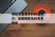 揭秘流量最多的网站排行，互联网巨头的竞争格局