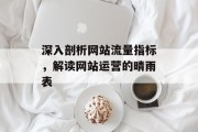 深入剖析网站流量指标，解读网站运营的晴雨表