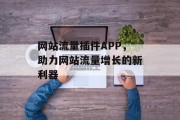 网站流量插件APP，助力网站流量增长的新利器