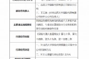 山西大华保险代理晋中分公司被罚8万元：因利用业务便利为其他机构或个人牟取不正当利益等