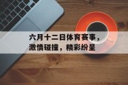 六月十二日体育赛事，激情碰撞，精彩纷呈