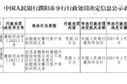 范县德商村镇银行因未按规定履行客户身份识别义务被罚22万元