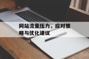 网站流量压力，应对策略与优化建议