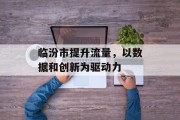 临汾市提升流量，以数据和创新为驱动力
